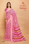 Vaanya Vol 1 By Kashvi Crystal Dobby Printed Sarees Wholesale Market In Surat With Price